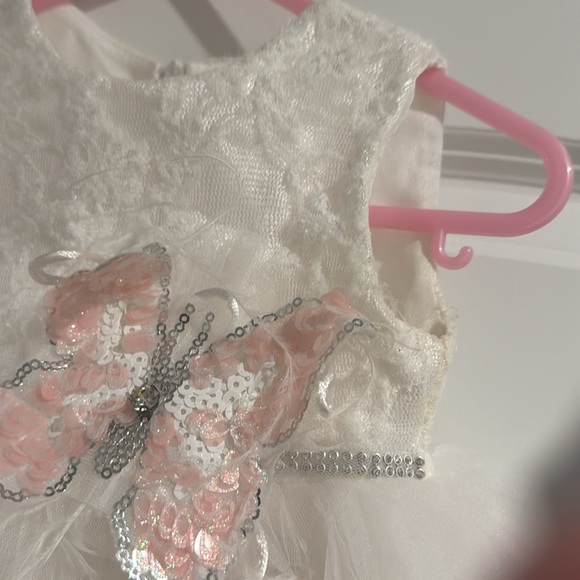 Butterfly Girl Dress- 12 Months - Picture 4 of 9